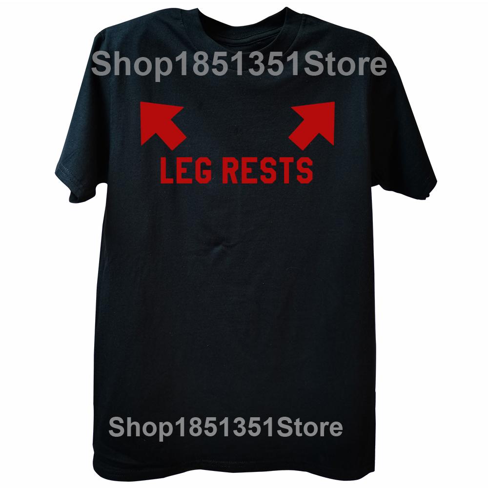 Funny Leg Rests Dad Joke Gift T Shirt Adult Hip Hop Graphic Streetwear Short Sleeve Father Days Gifts Tshirt Mens Clothing