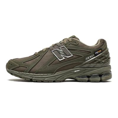 1906R Dark Camo Unisex Sneakers Green Silver-Metallic Black M1906RS