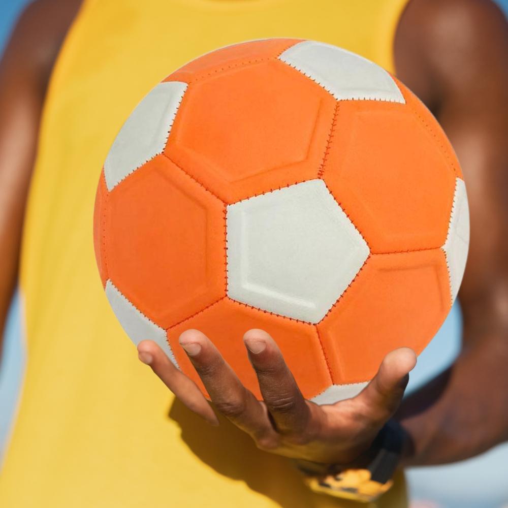 Soccer Ball with Twist Effect, Neon, Contoured, Curve, Sports, 5