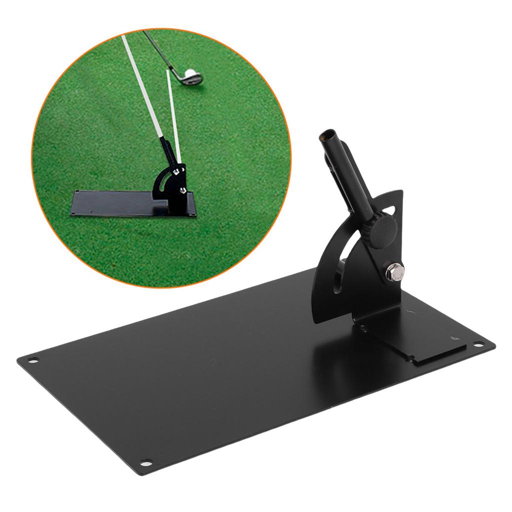 Alignment Stick Holder Practice Plate Swing Plane Trainer Aid for Aiming Putting Swing