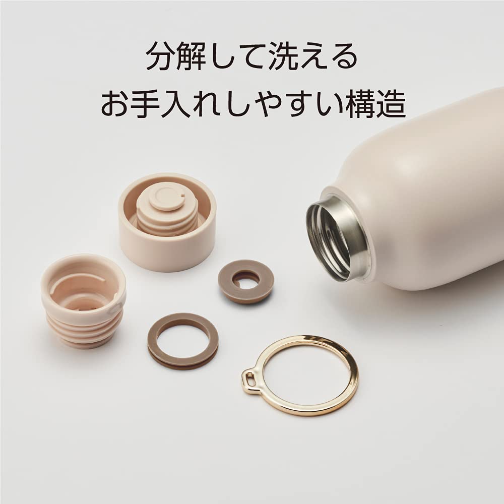 Doshisha pofits+ Mug Bottle, 320ml, Charcoal Gray