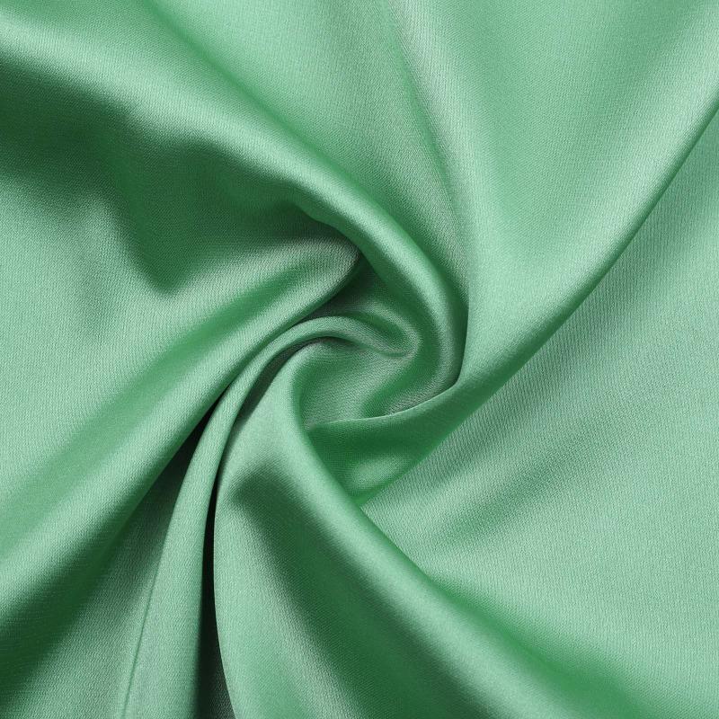 Women's Shirt Spring New Elegant Solid Colour Round Neck Long Sleeve Tie Straight Satin Blouse