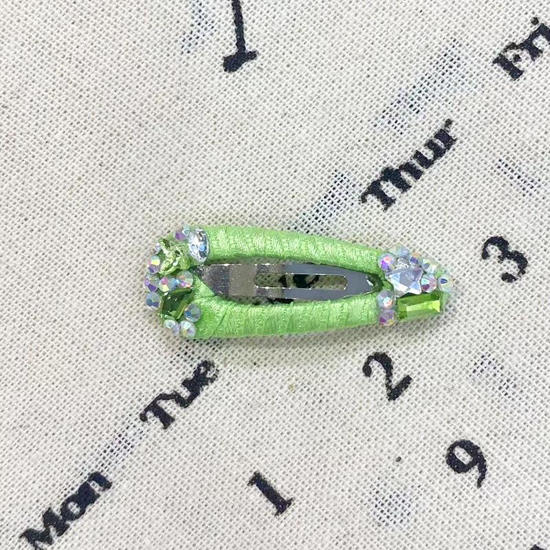 Rhinestone Teardrop Stainless Steel Hair Clip for Dogs & Cats