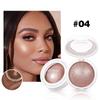 Long-lasting Waterproof Fine Shimmer Highlighter, Natural Glossy Effect, Brighten The Contour and Modify The Face, Pearl Shimmer Smooth Baked Powder