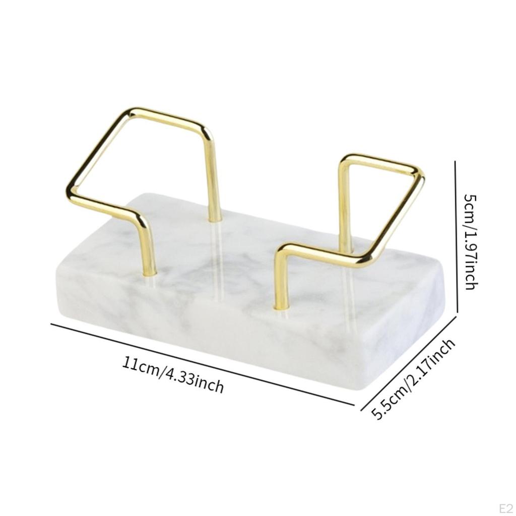 Business Card Holder Display Desktop Container Office Exhibition Name Stand Desk Organizer for