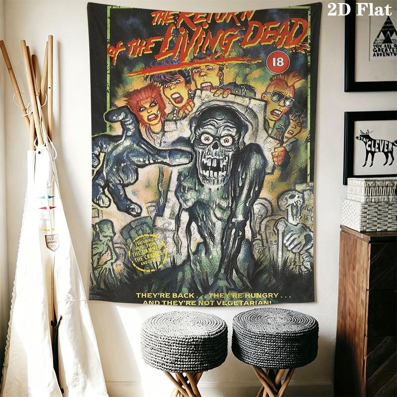 Return of the Living Dead Pattern Home Decor Tapestry, Wall Hanging, Decorative RV Wall Cloth.SGT0917330