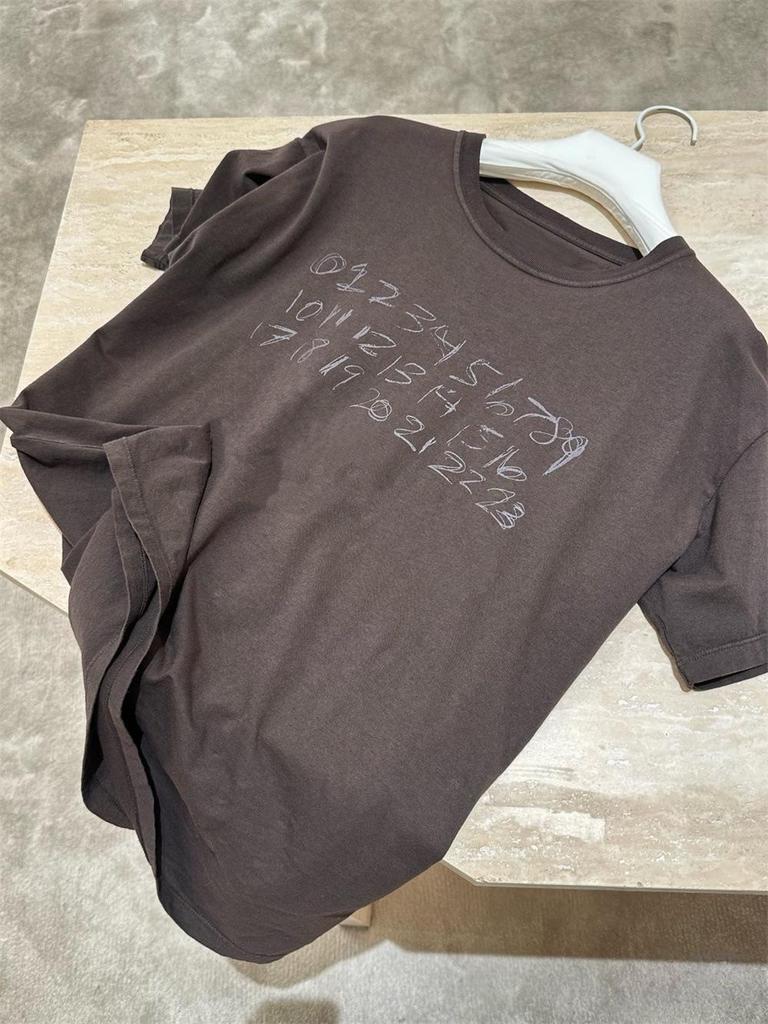 2026 Spring/Summer Women's Casual Cotton Round Neck Letter T-Shirt - Loose Fit, Short Sleeve, Trendy & Versatile