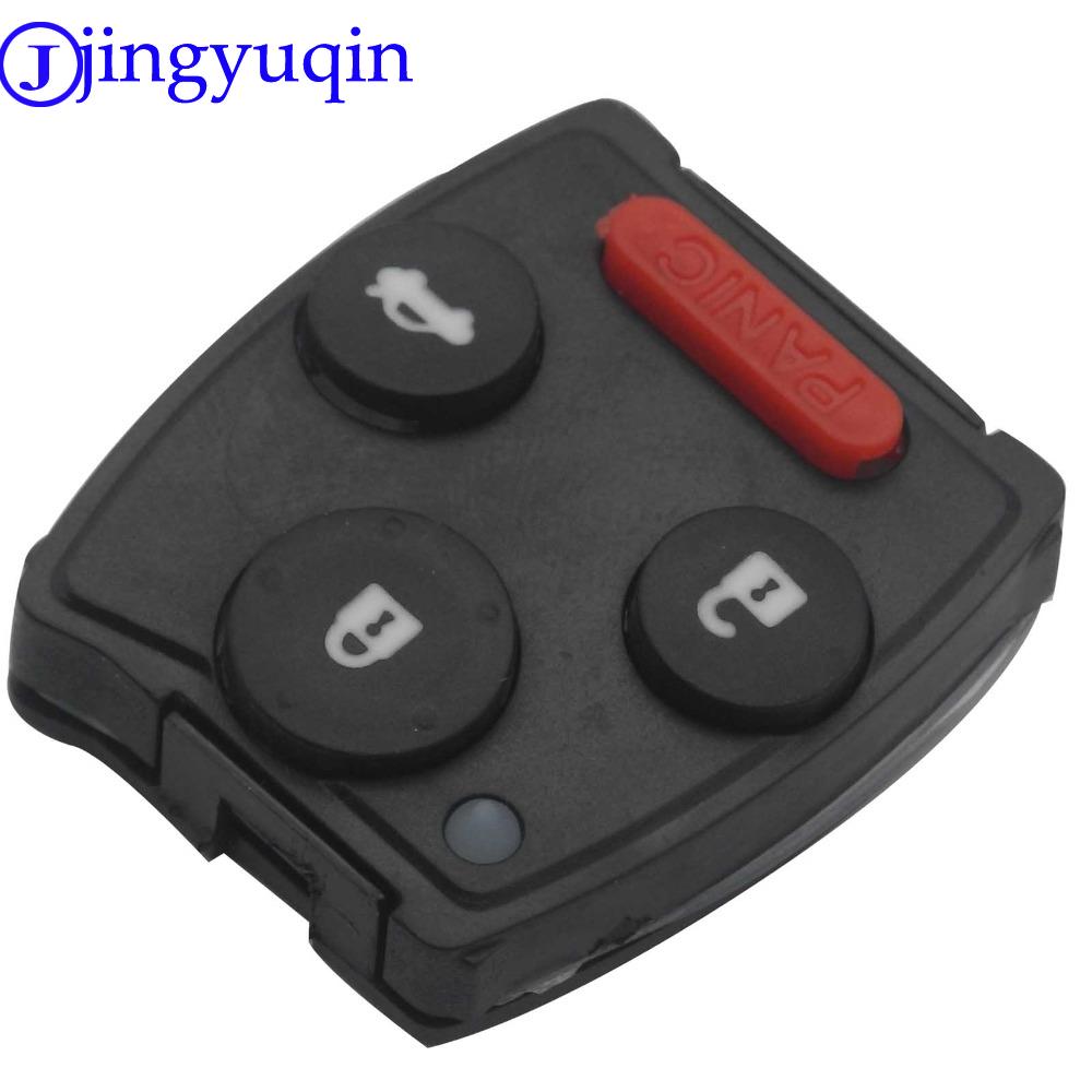 Jingyuqin With Buttons Pad Keyless Entry Remote Car Key Fob For Honda Accord 2003 2004 2005 2006 2007