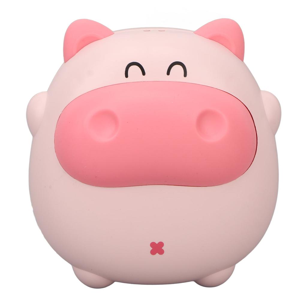 Electric Hand Warmer USB Rechargeable Mini Cartoon Portable Lamp Electric Hand Heater for Winter Pink