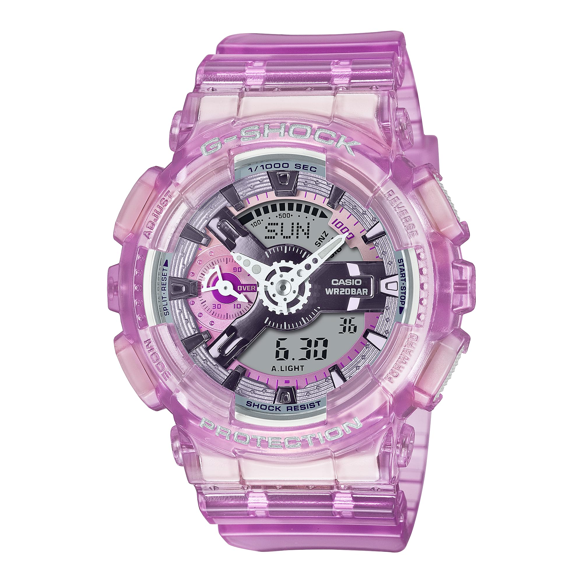 

Часы Casio женские, мужские, зарубежная модель G-Shock GMA-S110VW-4A [предмет]