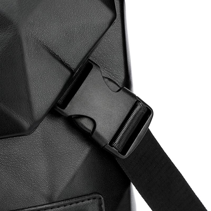 Trendy casual backpack for men's commuting, large capacity travel, computer backpack, minimalist, college student backpack