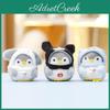 Plush Penguin Keychain With Soft Short Pile Fabric For Gift And Bag Decor