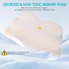 Adjustable Cervical Pillow, Contour Memory Foam Neck Pillow with Cooling Case for Side Back Stomach Sleepers, Ergonomic Support
