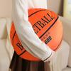 Cartoon Basketball Pillow Blanket Plush Toy Basketball Doll Home Pillow Cushion Girls Office Air Conditioner Blanket