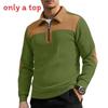 Mens Knitted Polo Shirt With Embroidery For Casual Office Winter Wear