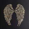 Dreamy Feather Wings Rainbow Embroidered  Badges Clothing Accessories Sequin Patches