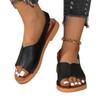 2025 summer large size women's shoes casual sandals comfortable soft sole fish mouth women's sandals foreign trade size 36-43
