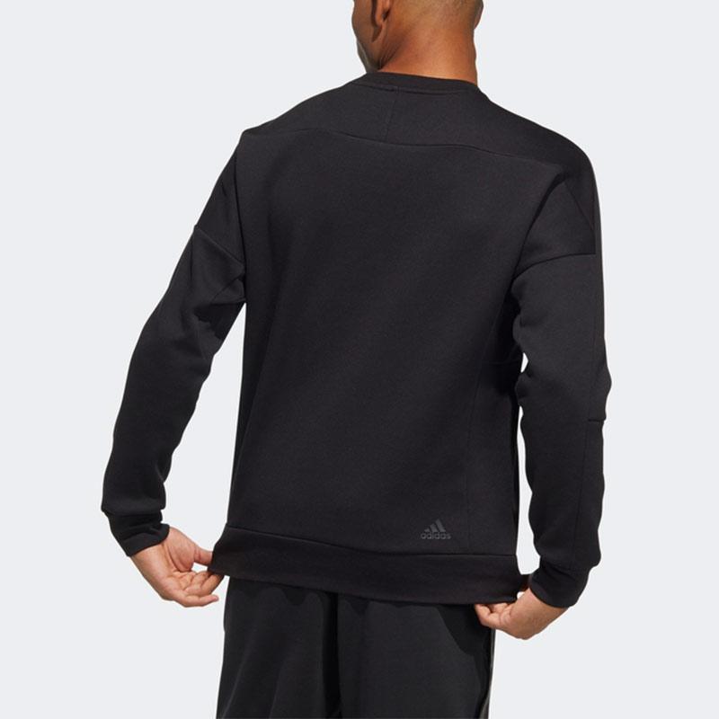 New Adidas Th Ref Swt Sweatshirt Men's Black HE9899