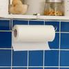 Köksrullhållare i rostfritt stål Metall Hålfri Toalettpappershållare Skåpförvaring Köksrullhållare Kök