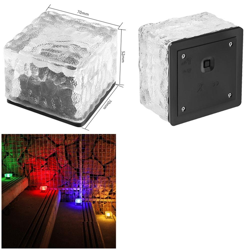 Corridors Lamp Solar Light Ice Brick Light Light Sensor