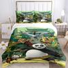3pcs Kung Fu Panda Bedding Set. Soft and Comfortable with No Core Included (1x Duvet Cover + 2x Pillow Covers) Yy251031063