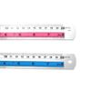 Quality Straight Edges Ruler, Perfect for Home Office Use,Craft and Designs Safety Edges Ruler Corrosion Resistant Ruler