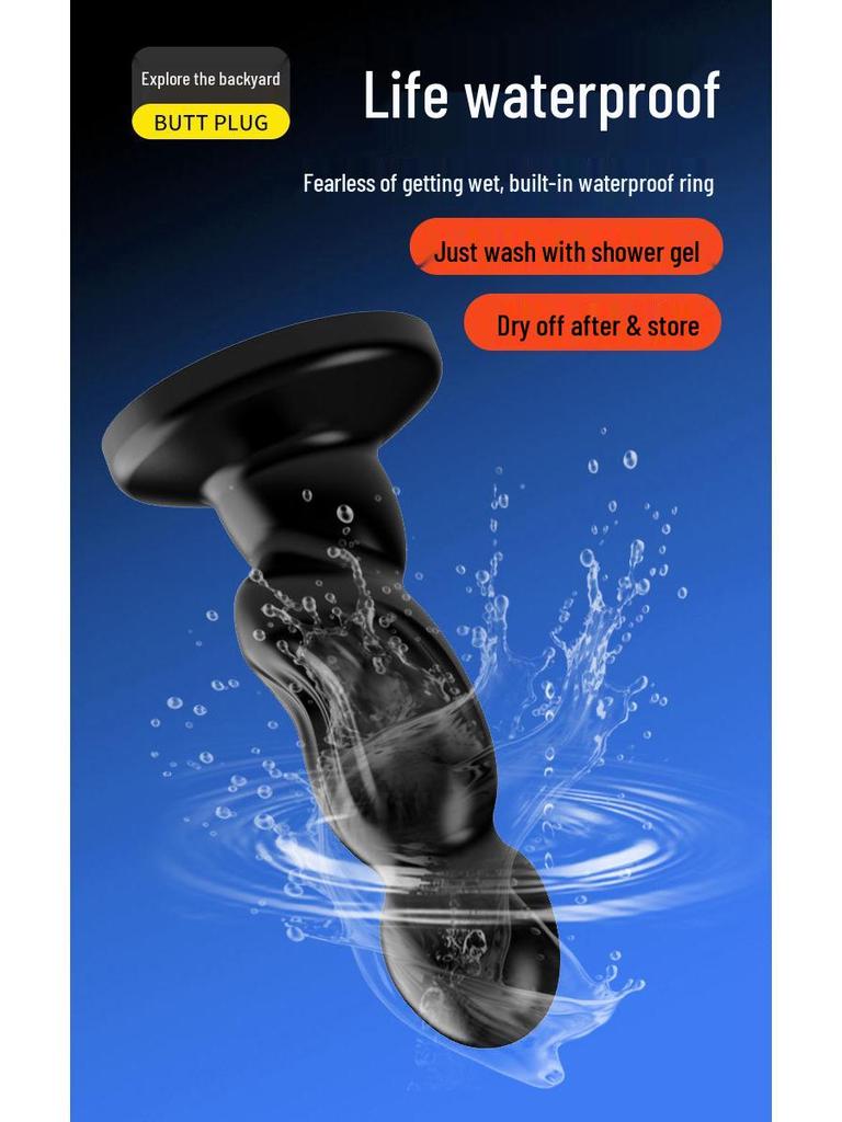 Vergnügungsvibration Anal-Reizkugeln - Unisex Flirt-Plug