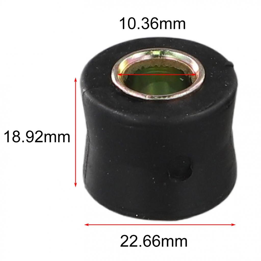 Heavy Duty 10mm Rubber Shock Absorber Bushes For Quad Dirt Bike ATV Set Of 4 #