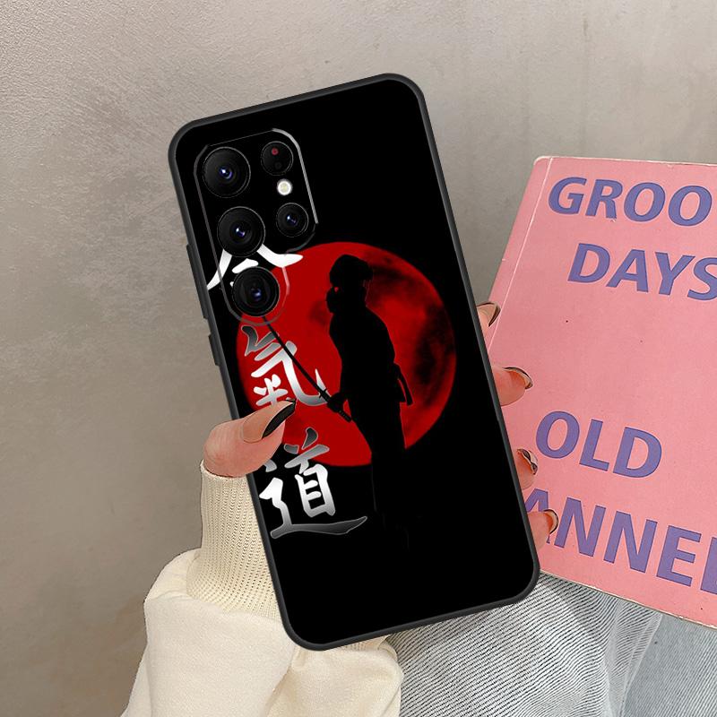 Japan Martial Aikido Case For Samsung Galaxy S24 FE S21 FE S20 S22 S23 S25 Ultra S9 S10 Plus S25 FE Cover Coque