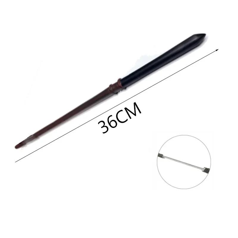 25 styles Anime Cosplay Show Metal Core Magic Wand Children Decoration Toy Accessories For Kids Bacchetta Di Plastic Magic Stick