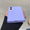 for Magsafe Z Fold8 Wide PU Leather Candy Color Wireless Charge Case for Samsung Galaxy Z Fold 8 Screen Protector Magnetic Cover