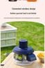 Multi-Functional Electric Peeler: Automatic Peeling for Grapes, Garlic, Fruits, and Vegetables