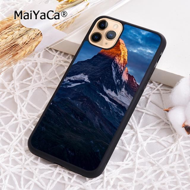Zermatt Matterhorn Swiss Mountain Phone Case For iPhone 17 Air 16 pro max 15 14 plus 12 13 Shell Cover coque
