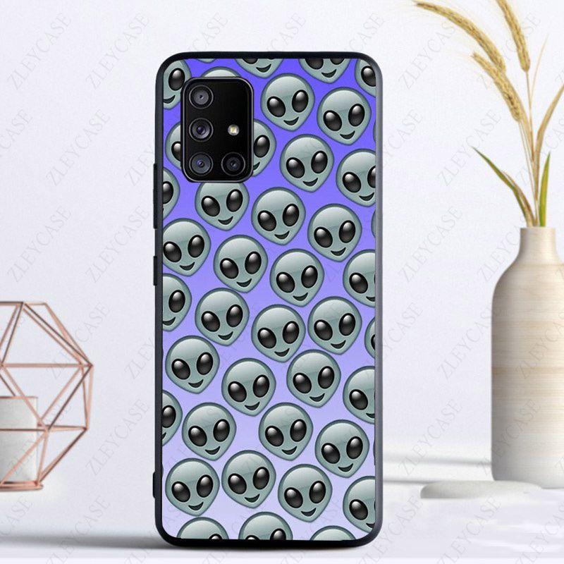 Alien Believe UFO ET Kryt na telefon Pro Samsung Galaxy A13 A53 A11 A12 A32 A22 A52S 5G A10S A41 A42 A33 A20E A30S A40 A51 A71 Pouzdra