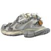 3XL Low Top Chunky Sneakers Women's Gray 825623W3XPL9182