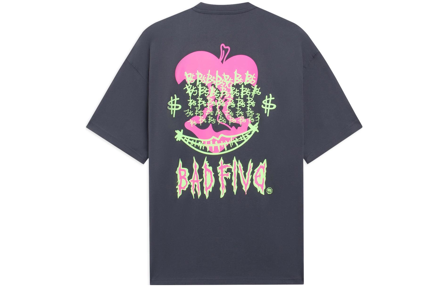 Li Ning Badfive T Shirt Unisex Ebony Black AHSS421-9 XL