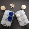 Glänzende Silikonharz Ornamente Formen Katzenpfote Silikonform DIY Schlüsselanhänger Anhänger Schmuck Epoxidharz Bastelformen