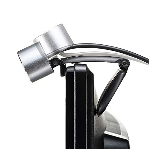 Sanwa Supply CMS-V45S Webcam with Autofocus, Full HD, Built-in Microphone, Compatible with Skype, Zoom, and Teams