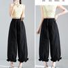 Women's Summer 2026 Lightweight Wide-Leg Lantern Pants