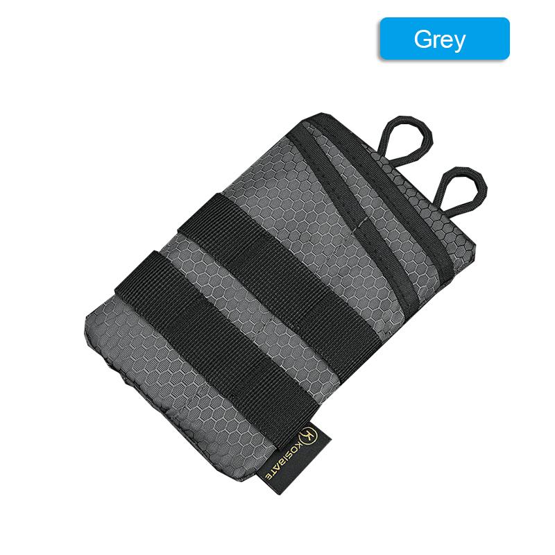 Outdoor EDC Bag Molle Pouch Mini Wallet Waist Fanny Bag Card Key Belt Waist Pack Camping Hiking Hunting Outdoor Coin Purse Bags