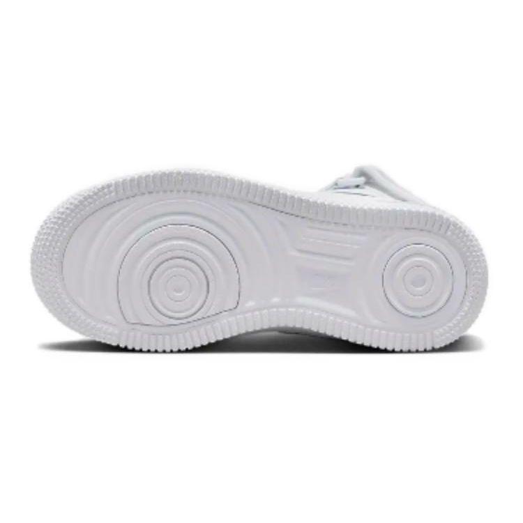 Nike Air Force 1 Mid EasyOn SE GS Triple White Kids Sneakers FN1193-111