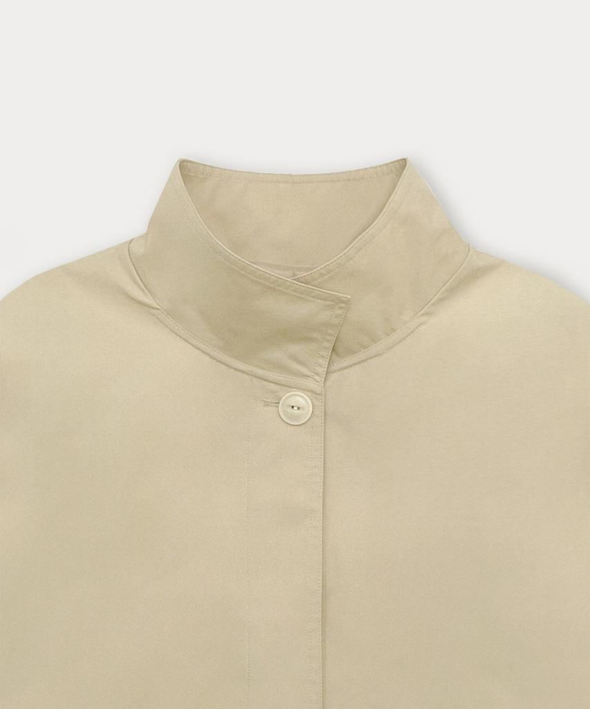 Somewherebutter Breeze Half Trench Coat - Beige