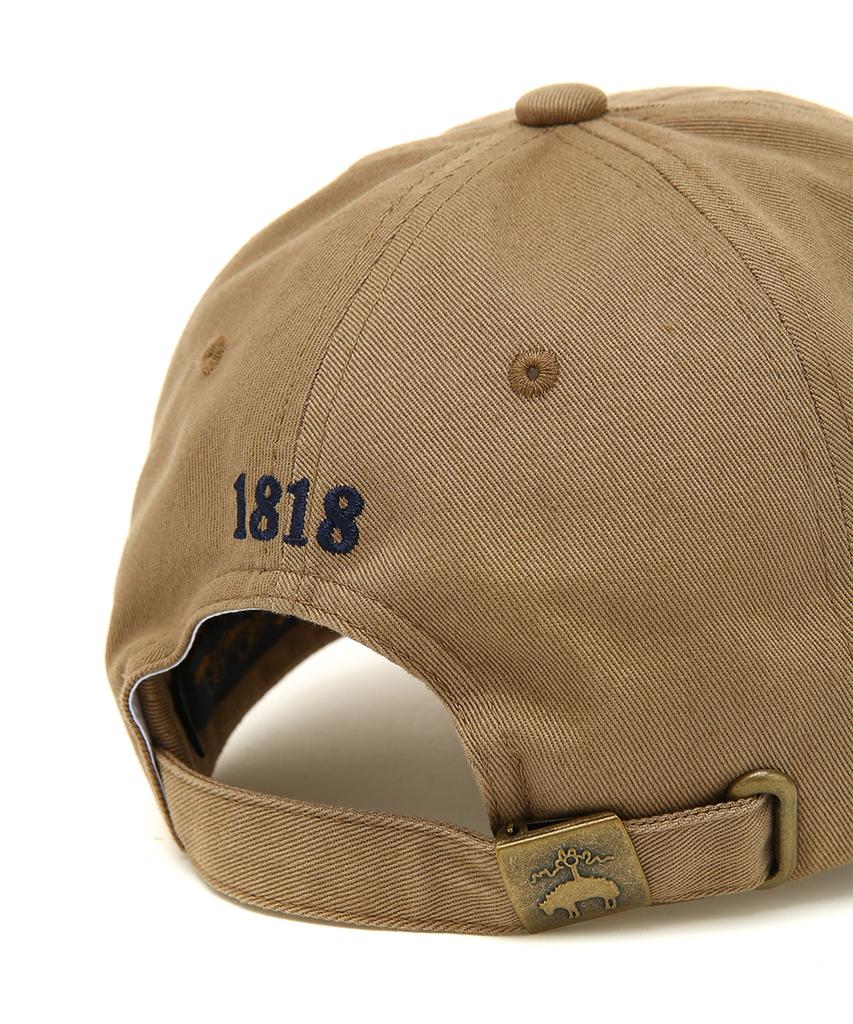 BROOKS BROTHERS [Unisex] Cotton Logo Baseball Cap (Beige) (Bbacmm7315Zes)