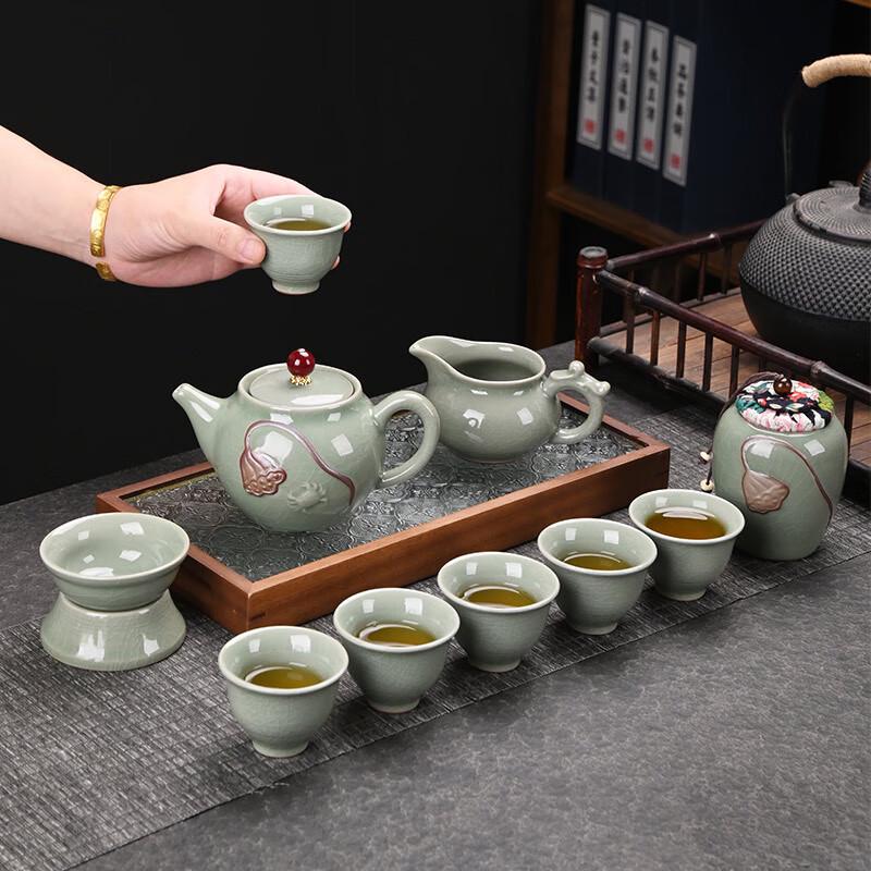Chinese Ceramic Kung Fu Tea Set