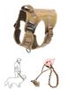 Water-Repellent 1000D Nylon Tactical Dog Vest Harness for Large Dogs