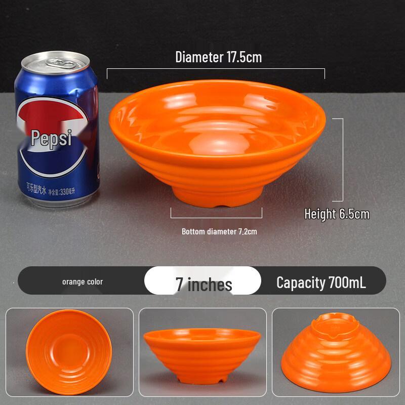 

Thickened Melamine Noodle Bowl