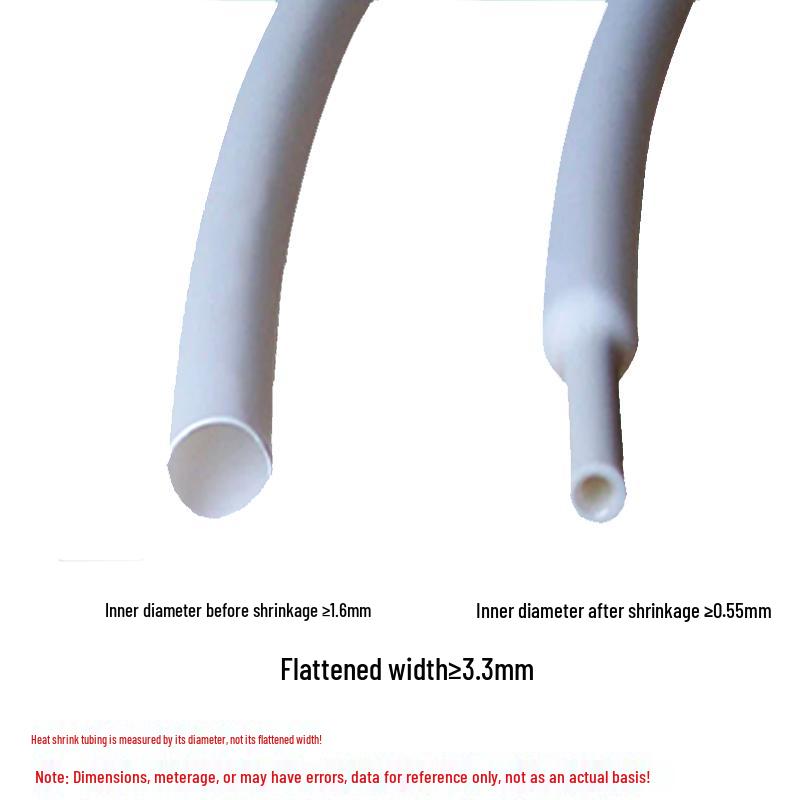 

Triple Insulating White Heat-Shrink Tube for Cable Protection