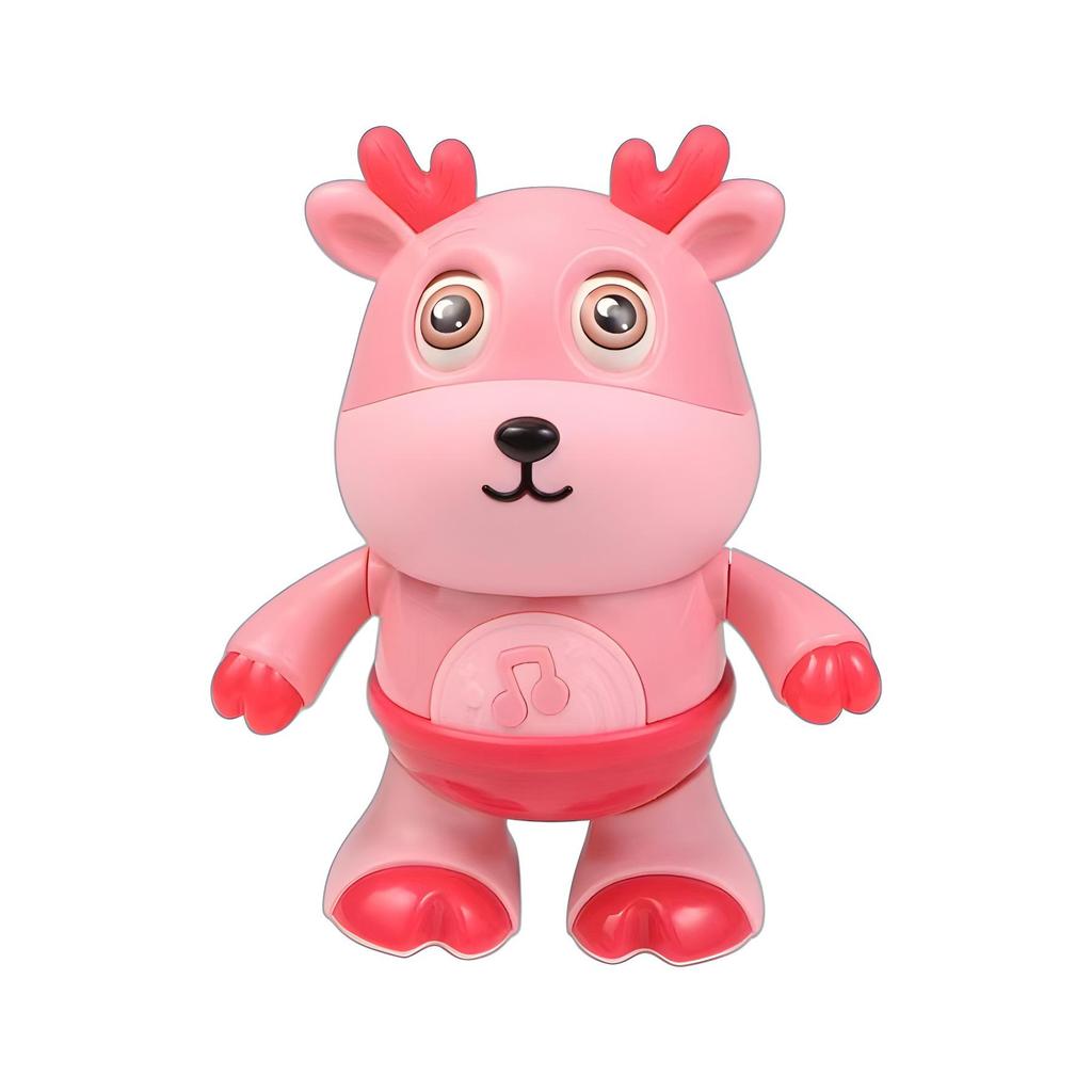 Electric Deer Toy with Sound, Light, Swinging, and Winking Eyes - Children's Toy Inspired by TikTok.