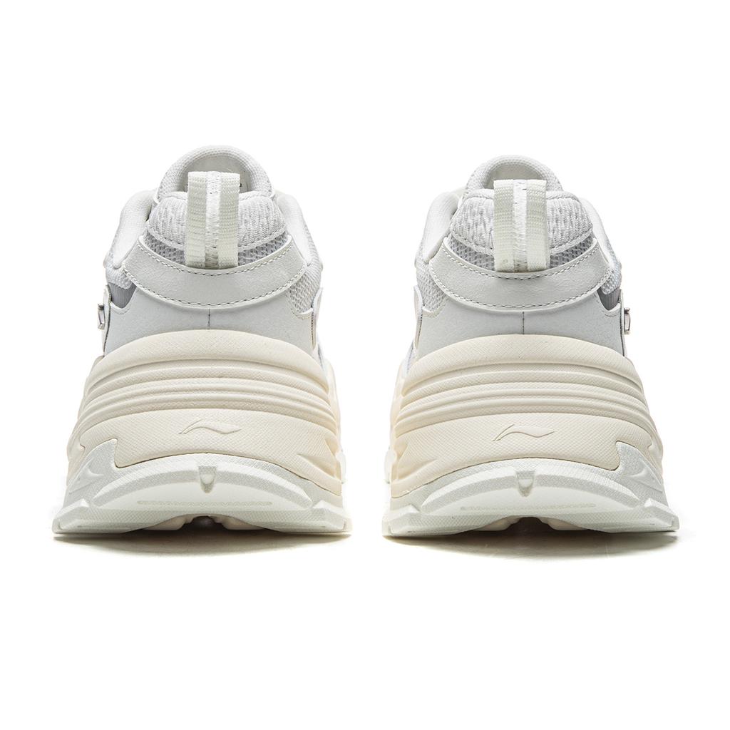 Li Ning Star Cushioning Slip Resistant Abrasion Resistant Breathable Height Increasing Low top Casual Shoes Women's AGCW022-2