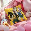 S-SAKamoTO DAYS Anime Cushion Cover Pattern Printed Pillowcase for Living Room Sofa Cushion Cover & Bedroom Decor
